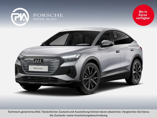 Bild eines Audi Q4 e-tron Sportback 40 e-tron basis