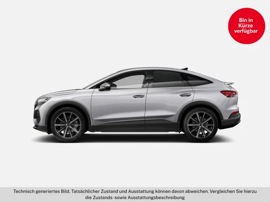Bild eines Audi Q4 e-tron Sportback 40 e-tron basis
