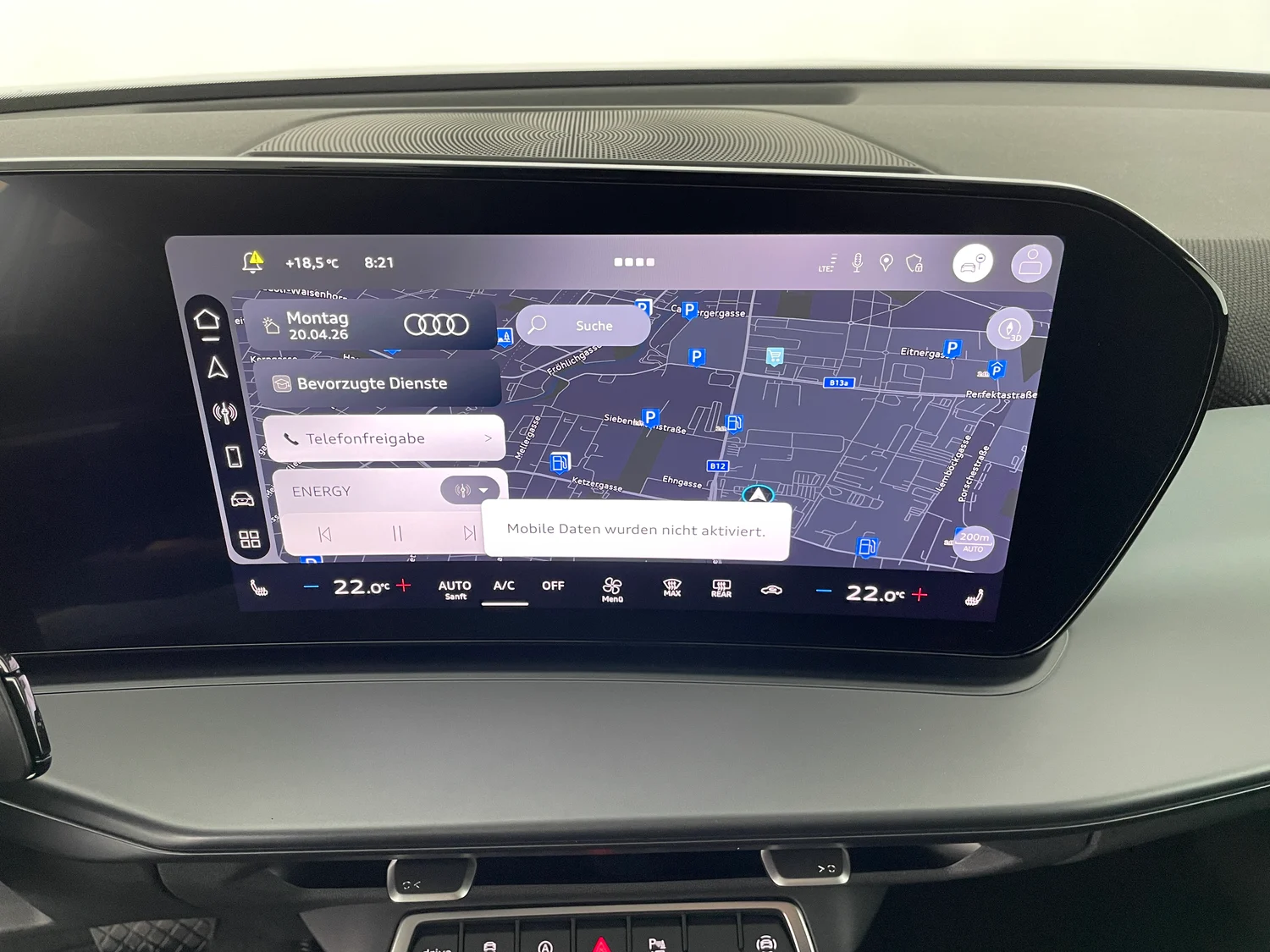 Bild eines Audi Q3 TFSI 110 kW  intense