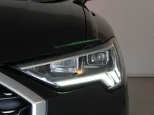 Audi Q3 Sportback 35 TDI S line exterieur in Mythosschwarz Metallic