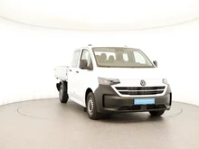 VW Transporter Doka-Pritsche TDI 4MOTION in Clear White