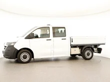 VW Transporter Doka-Pritsche TDI 4MOTION in Clear White