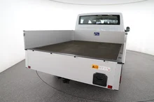 VW Transporter Doka-Pritsche TDI 4MOTION in Clear White