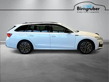 Škoda Octavia Combi Sportline TSI mHEV DSG in Moon-Weiß Metallic