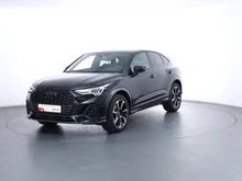 Audi Q3 Sportback 35 TFSI intense in Mythosschwarz Metallic
