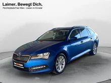 Škoda Superb Combi 4x4 Ambition TDI DSG in Race-Blau Metallic