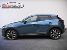 Mazda CX-3 G121 Revolution Aut. in dunkelblau - metallic
