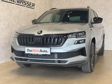 Škoda Karoq Sportline TSI DSG ACT in Smokey Diamond-Silber Metallic