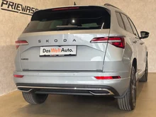 Škoda Karoq Sportline TSI DSG ACT in Smokey Diamond-Silber Metallic