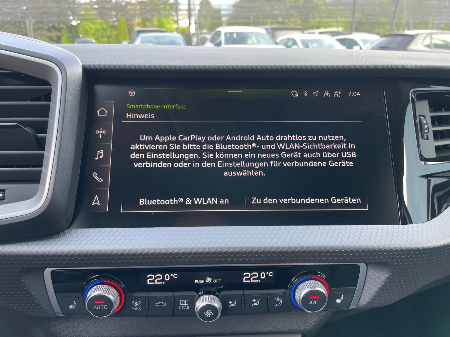 Bild eines A1 Sportback 25 TFSI S line