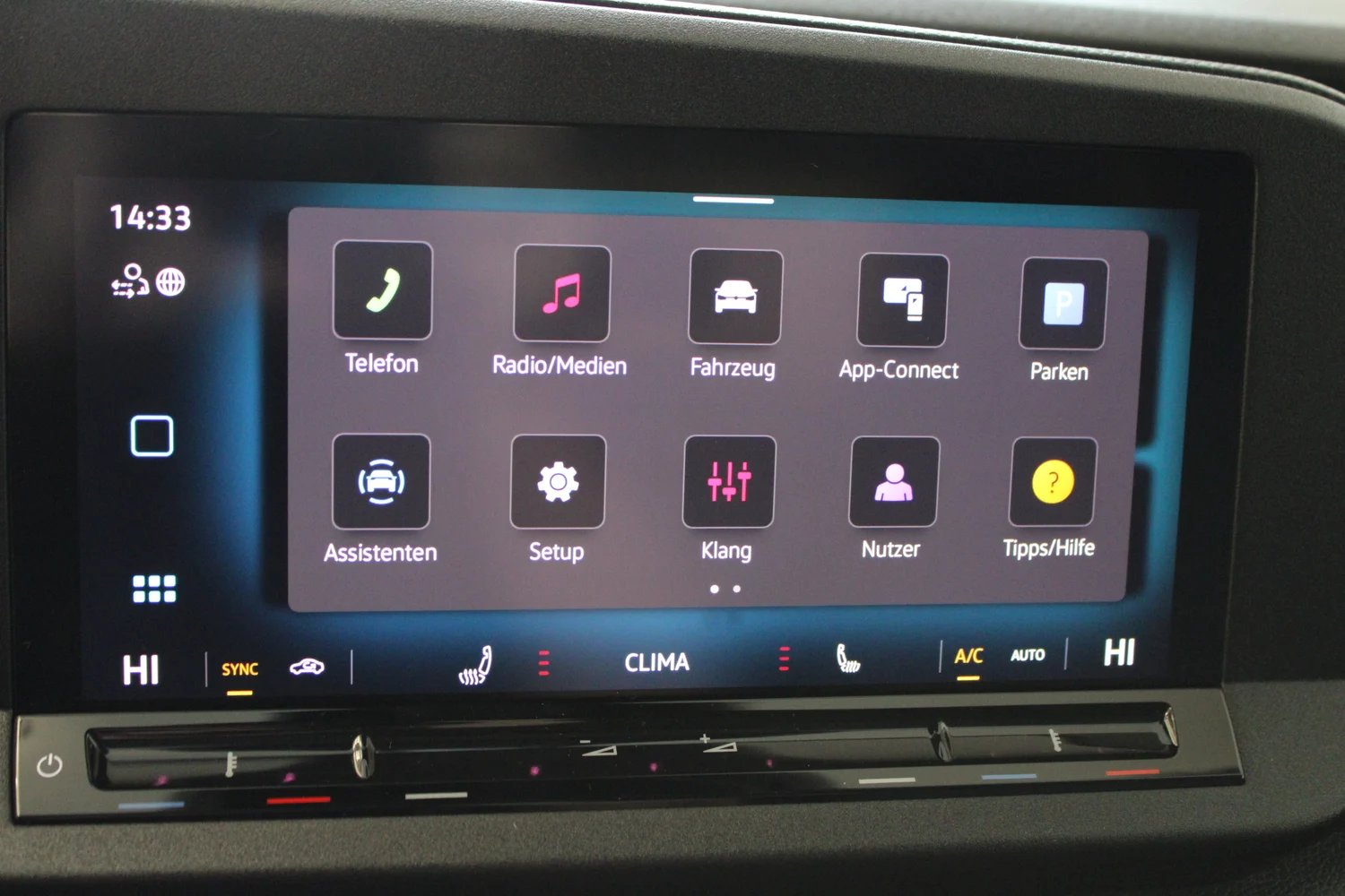 Bild eines VW Caddy Family TDI
