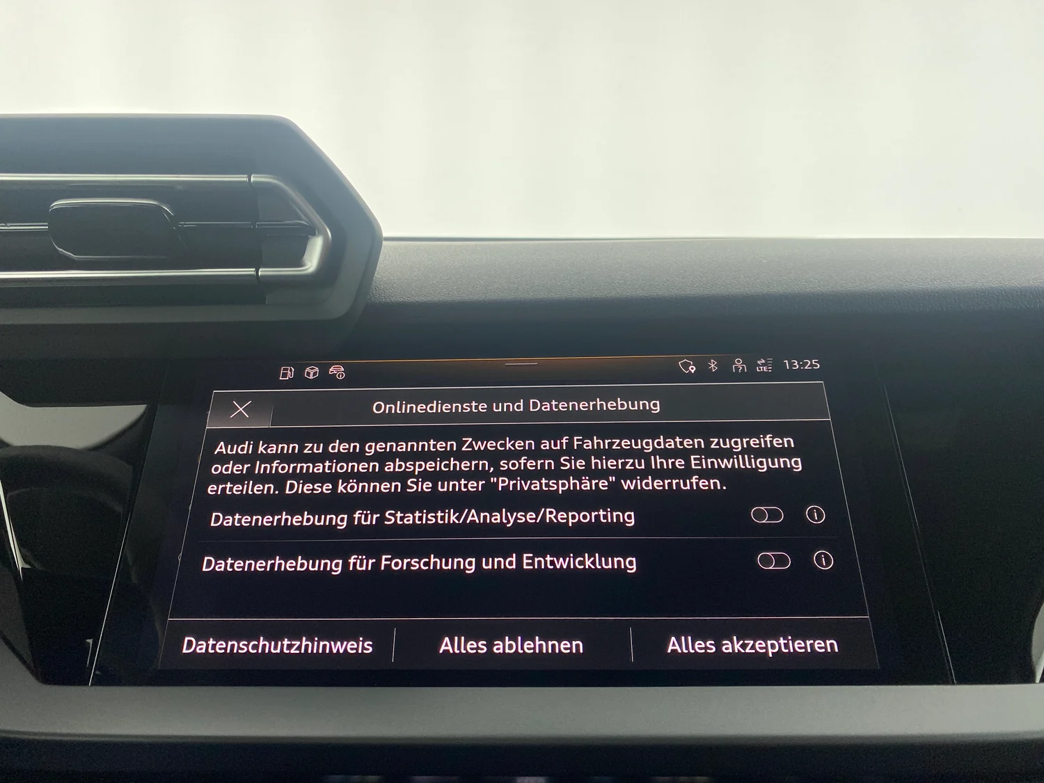 Bild eines Audi A3 Sportback 30 TFSI