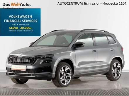 Škoda Karoq DSG 2.0TSI 140kW 4x4 SportLine
