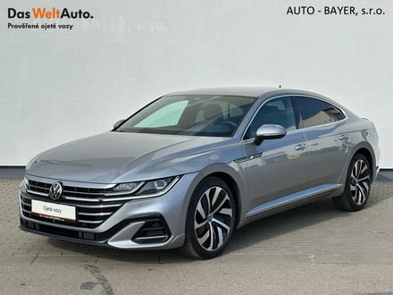 VW Arteon R-Line 2,0 TDI 7DSG 150koní110kW Stříbrná Pyrit metalíza