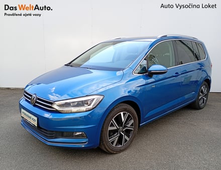 VW Touran 1.5 TSI, 7 míst, tažné