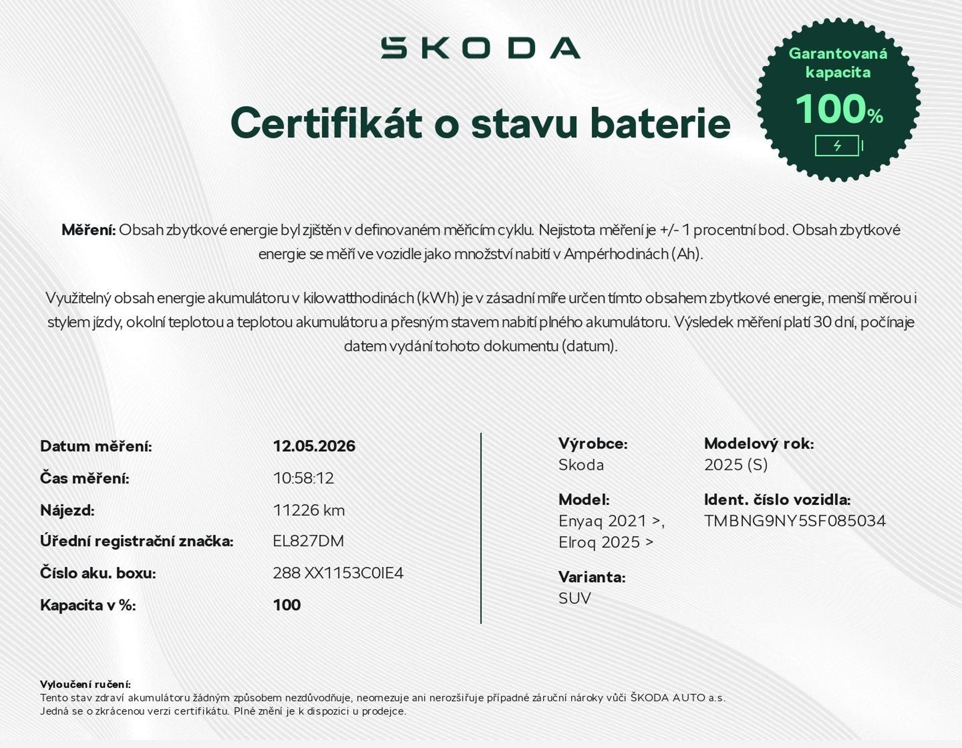 Škoda Elroq