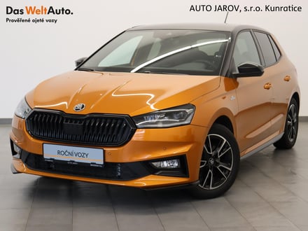 Škoda Fabia MONTE CARLO 1,0 TSI 85 kW