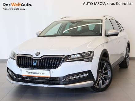 Škoda Superb COMBI SCOUT 2,0 TDI 147 kW DSG 4x4