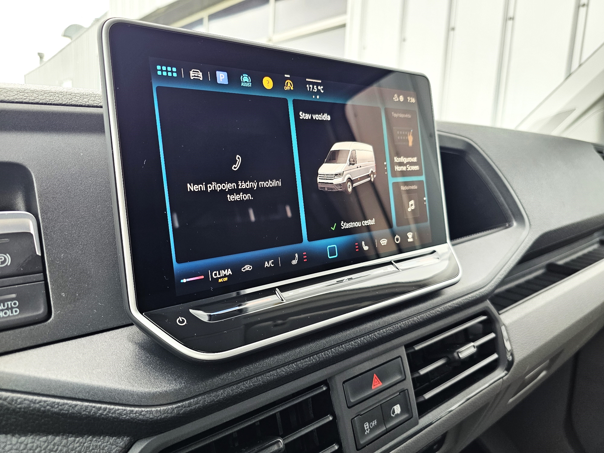 Volkswagen Crafter - skříňový vůz