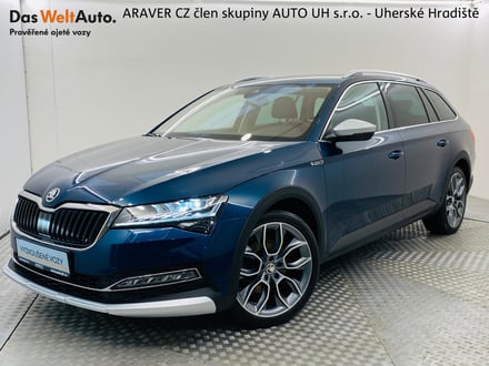 Škoda Superb 2.0 TDI 147kw SCOUT DSG 4x4