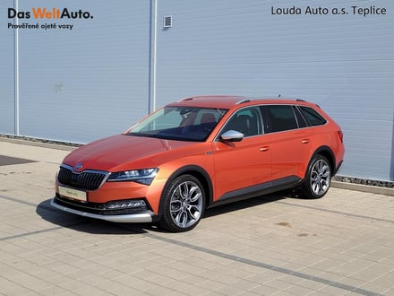 Škoda Superb Scout 2.0 TDI 140 kW automat ,