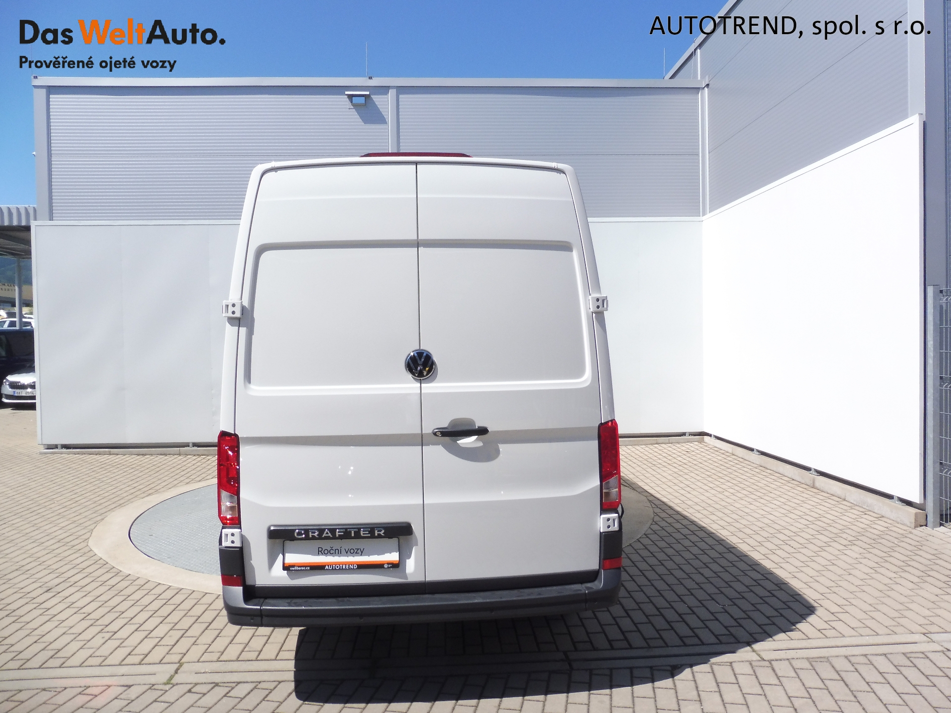 Volkswagen Crafter - skříňový vůz