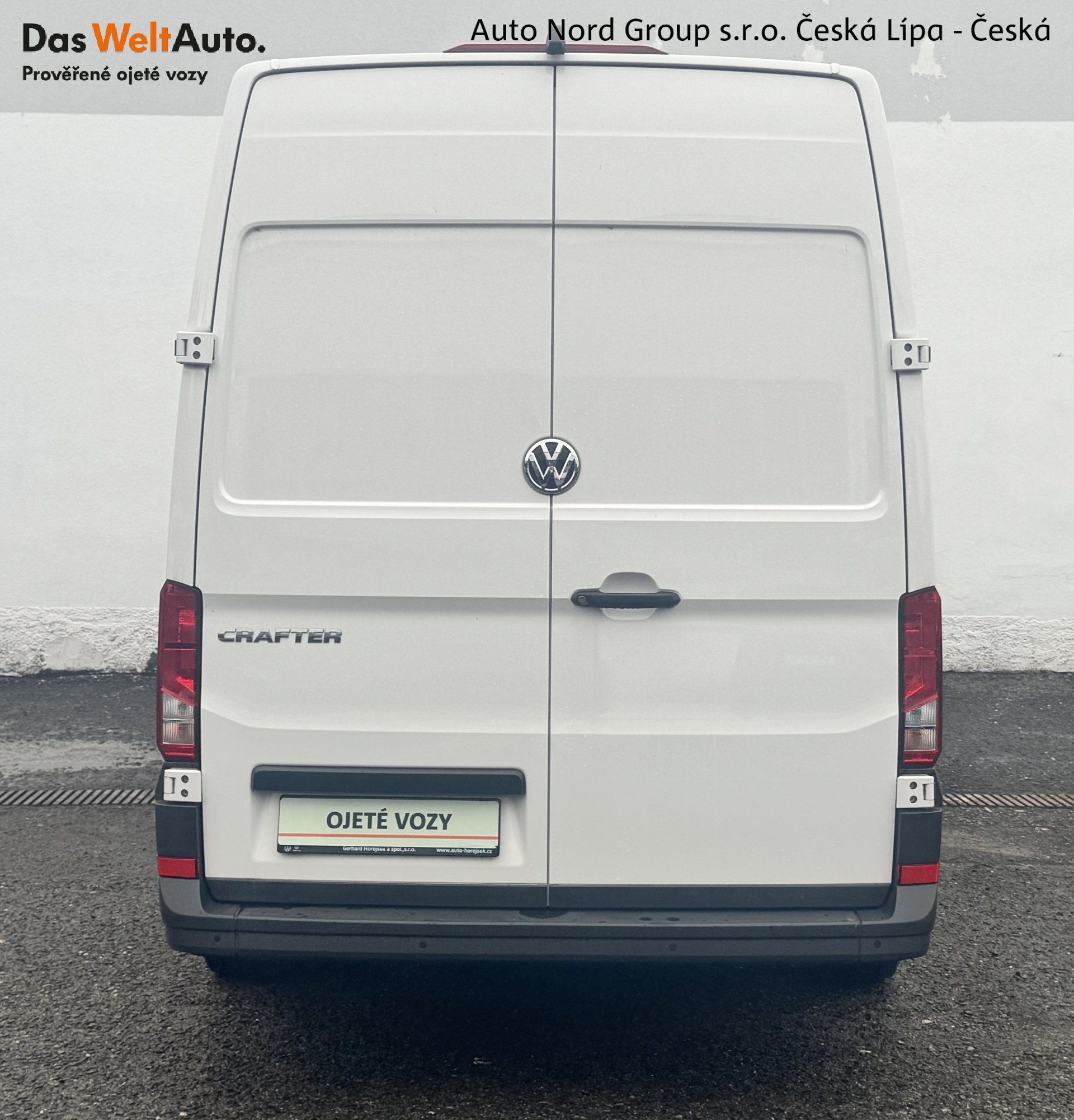 Volkswagen Crafter - skříňový vůz