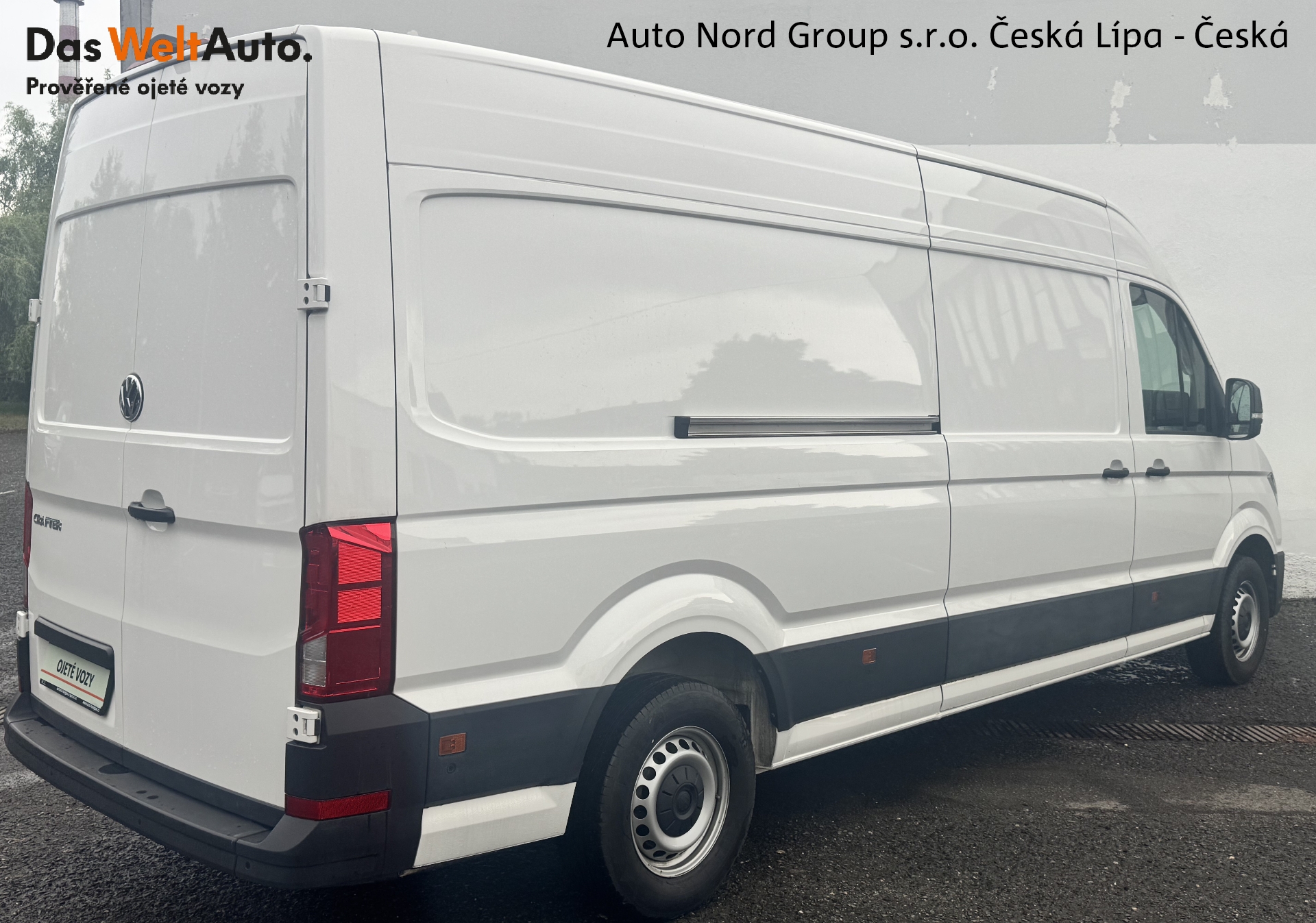 Volkswagen Crafter - skříňový vůz