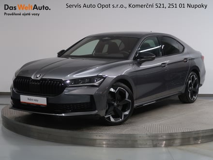 Škoda Superb SPORTLINE 2.0TDI 142KW 4x4 DSG TAŽNÝ CANTON LED MATRIX