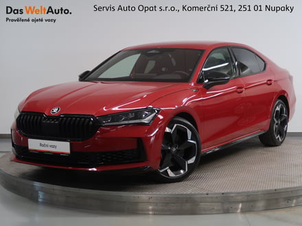 Škoda Superb SPORTLINE 2.0TSI 195KW 4x4 DSG TAŽNÉ