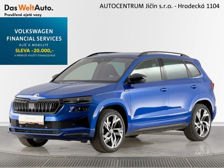 Škoda Karoq DSG 2.0TSI 140kW 4x4 SportLine