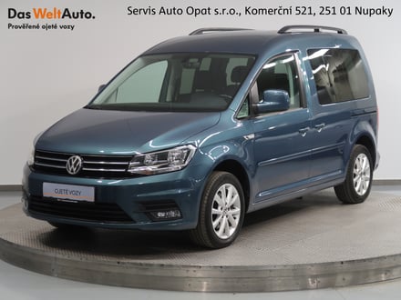 VW Caddy COMFORTLINE 2.0TDI 75KW 5MÍST DSG TAŽNÉ/N.TOPENÍ
