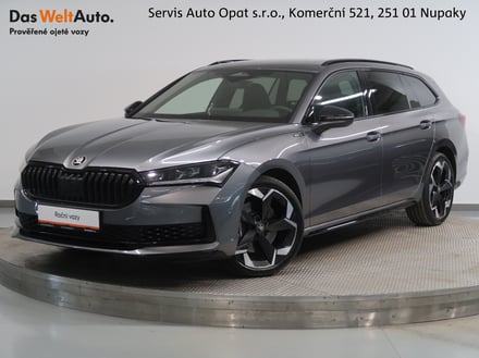 Škoda Superb SPORTLINE 2.0TSI 195KW 4x4 DSG TAŽNÉ WEBASTO CANTON PANORAMA