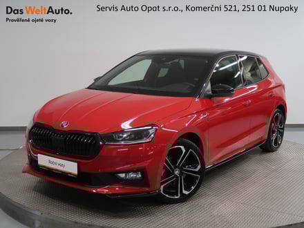 Škoda Fabia MONTE CARLO 1.5TSI 110KW DSG PANORAMA BLACK TOP