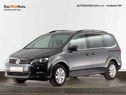 VW Sharan Comfortline 2.0 TDI 110kW, Tažné, LED