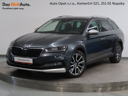 Škoda Superb SCOUT 2.0TDI 147KW DSG 4x4 NAVI LED MATRIX