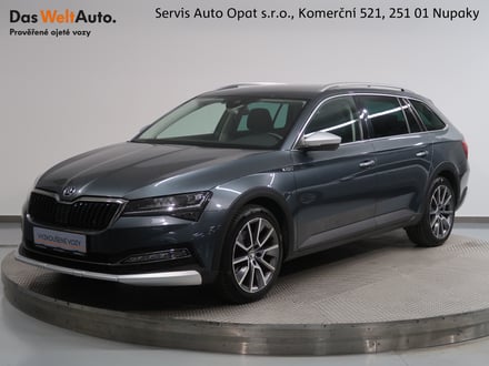 Škoda Superb SCOUT 2,0 TDI 147 kW DSG Combi