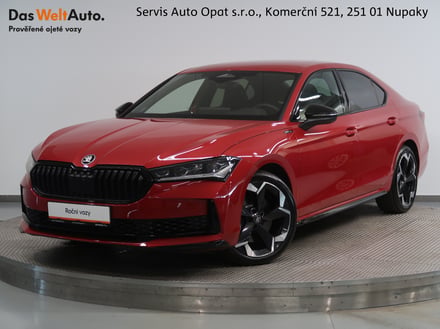 Škoda Superb SPORTLINE 2.0TSI 195KW 4x4 DSG WEBASTO CANTON TAŽNÉ
