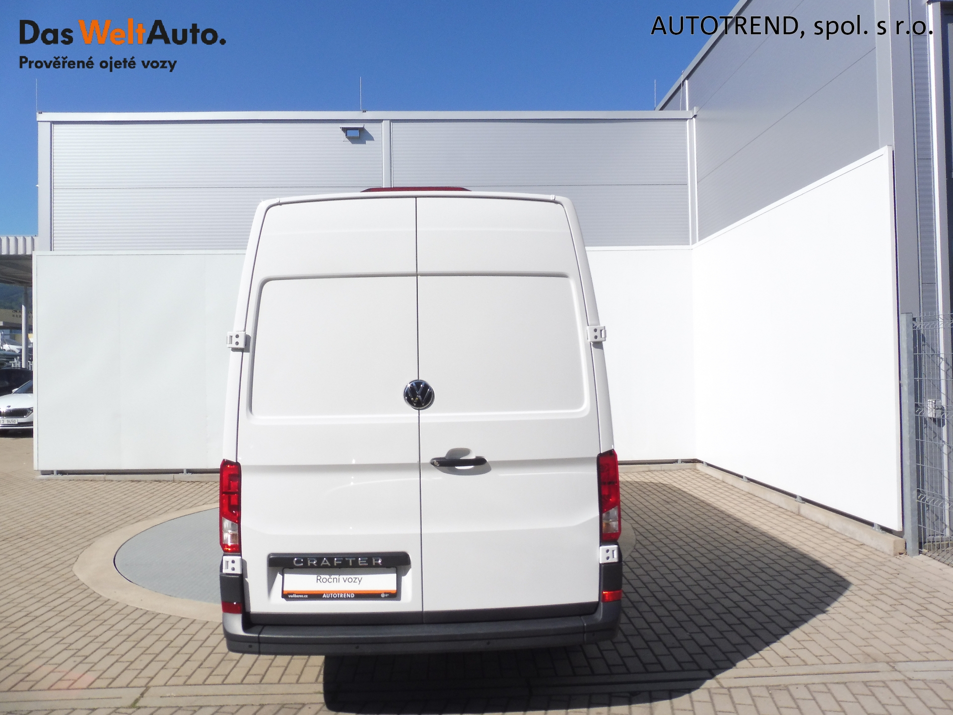 Volkswagen Crafter - skříňový vůz