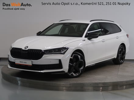 Škoda Superb SPORTLINE 2.0TDI 142KW 4x4 DSG WEBASTO TAŽNÝ