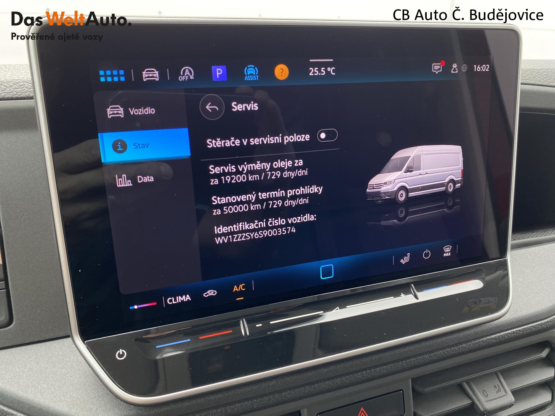 Volkswagen Crafter - skříňový vůz