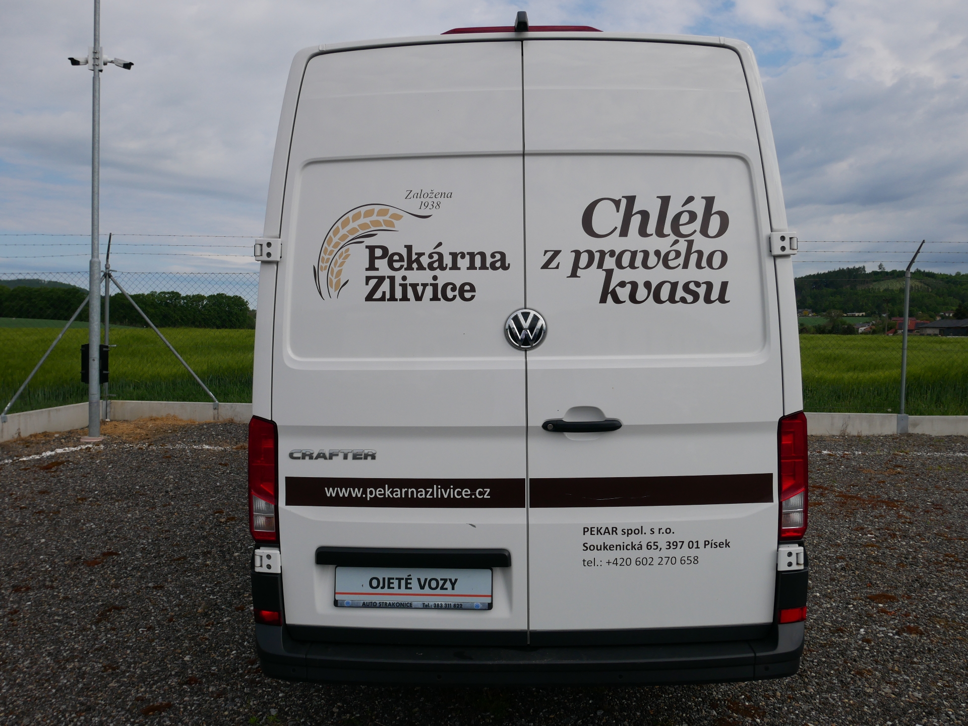 Volkswagen Crafter - skříňový vůz