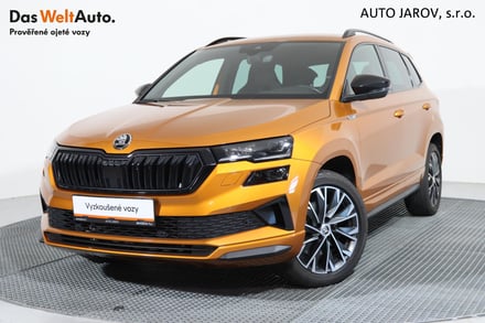 Škoda Karoq SPORTLINE 1,5 TSI DSG/ Tažné zařízení el.sklopné, LED Matrix světlom