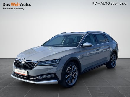 Škoda Superb 2.0 TDI 147kW 4x4 DSG SCOUT