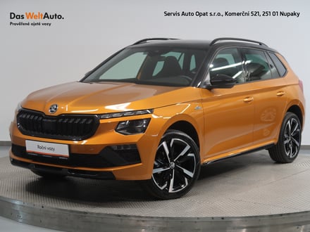 Škoda Kamiq MONTE CARLO 1,5 TSI 110 kW DSG