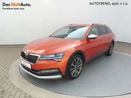 Škoda Superb Combi Scout 2,0 TDI 140kW DSG 4×4