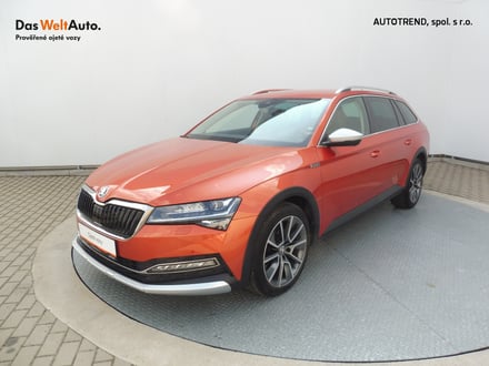 Škoda Superb Combi Scout 2,0 TDI 140kW DSG 4×4