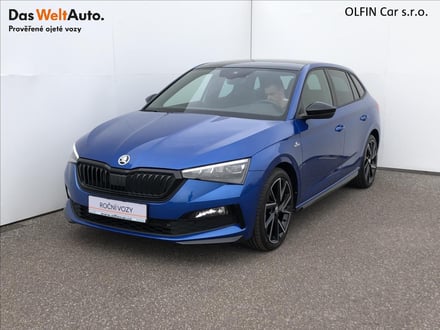 Škoda Scala TSi 110kW 7DSG MONTE CARLO110 kW REZERVACE