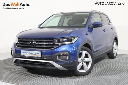 VW T-Cross STYLE. 1,0TSI 81kW, LED světlomety,