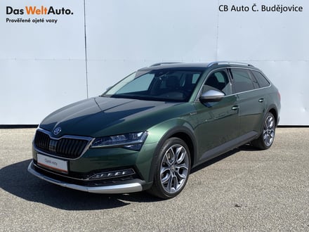 Škoda Superb 2,0 TDI 147 kW 4x4 DSG Scout